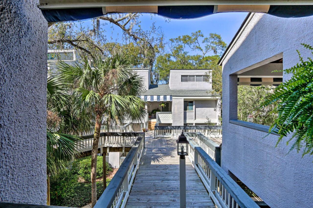 Coastal Oasis With Pool - Walk To Coligny Beach Park ฮิลตันเฮดไอส์แลนด์ ภายนอก รูปภาพ
