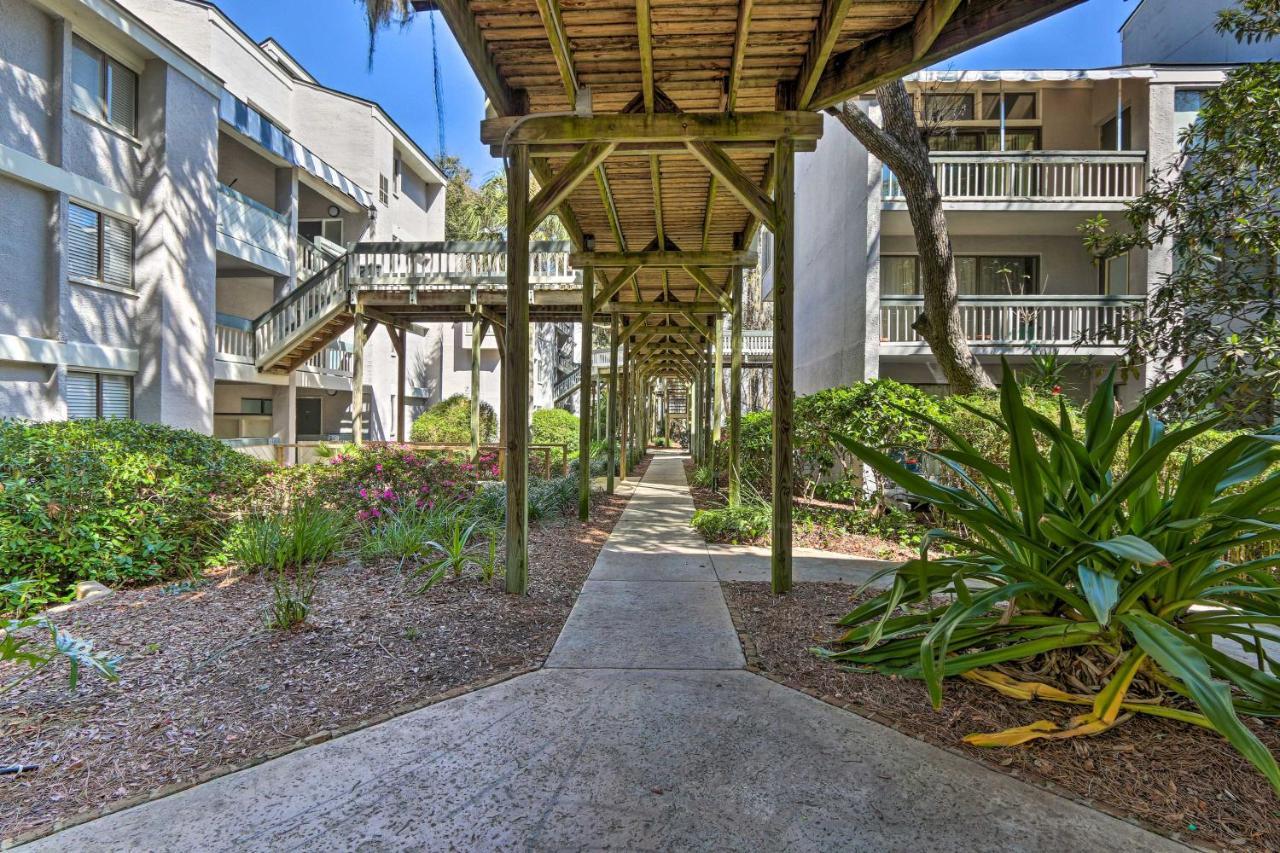 Coastal Oasis With Pool - Walk To Coligny Beach Park ฮิลตันเฮดไอส์แลนด์ ภายนอก รูปภาพ